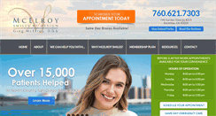 Desktop Screenshot of drmcelroy.com